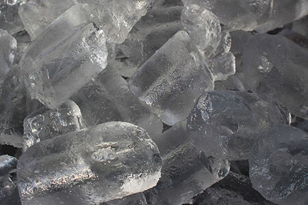 solids fixed shape ice cubes