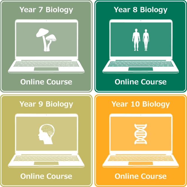 years 7-10 biology online course bundle
