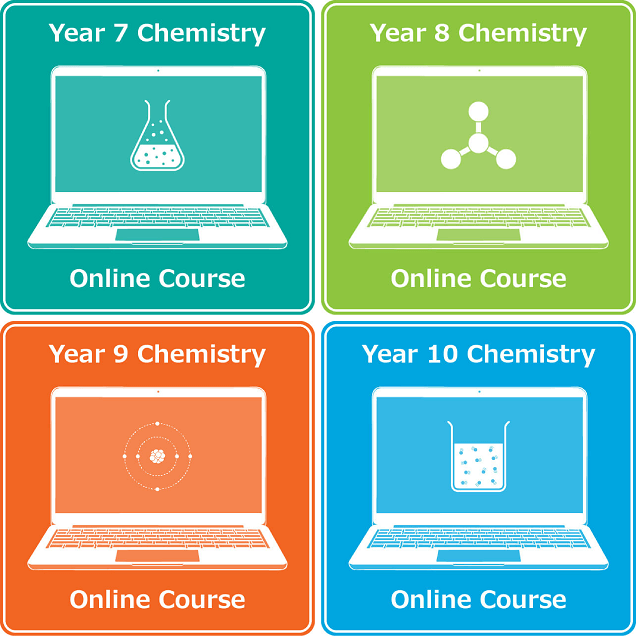 years 7-10 chemistry online course bundle